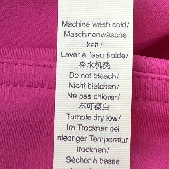 CRZ YOGA Pink Naked Feeling Workout Leggings 25" High Waist Yoga Pants Large - Picture 13 of 13